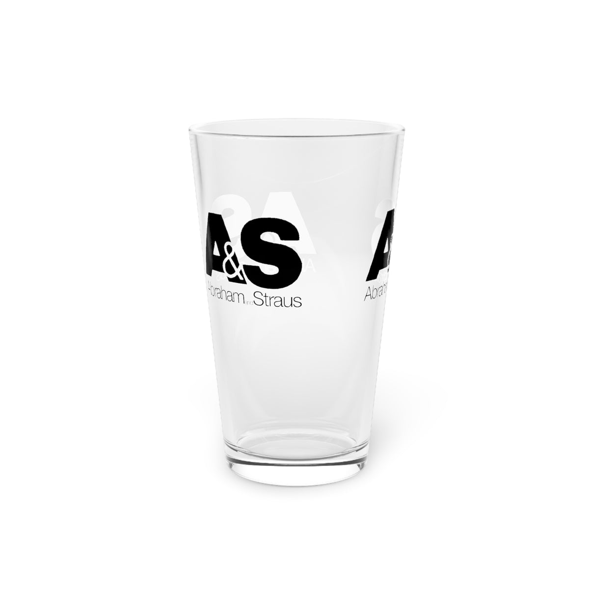 Abraham & Straus 16oz Pint Glass