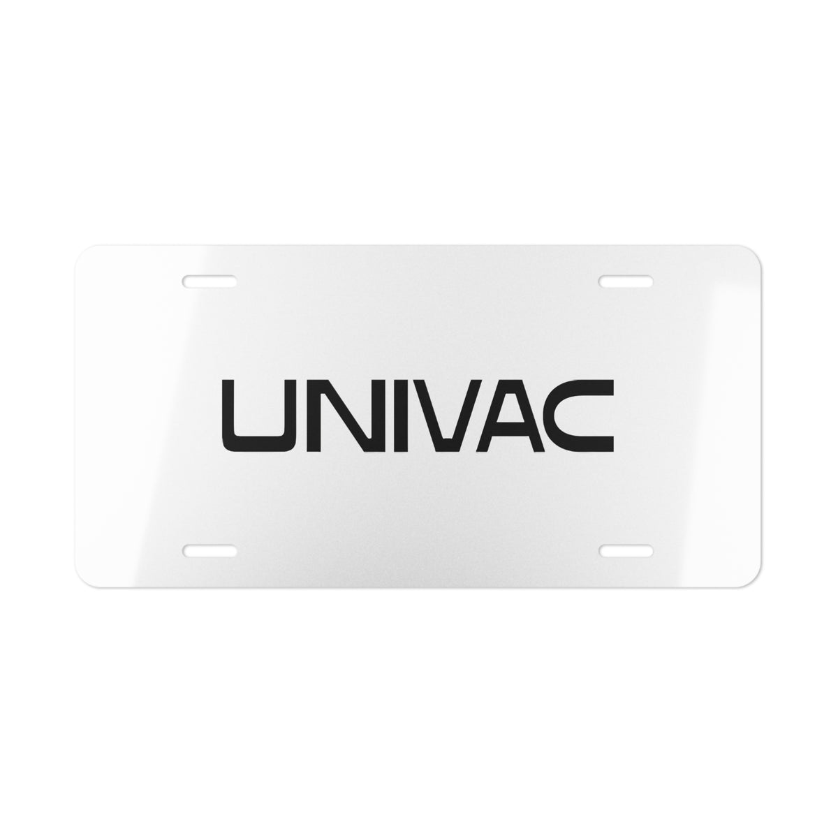 UNIVAC Vanity License Plate
