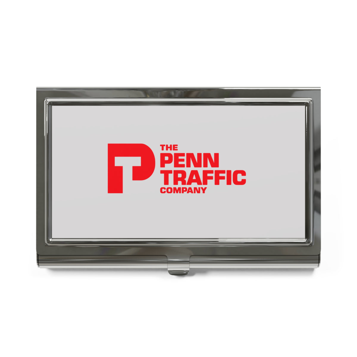 Penn Traffic Metal Business Card Holder