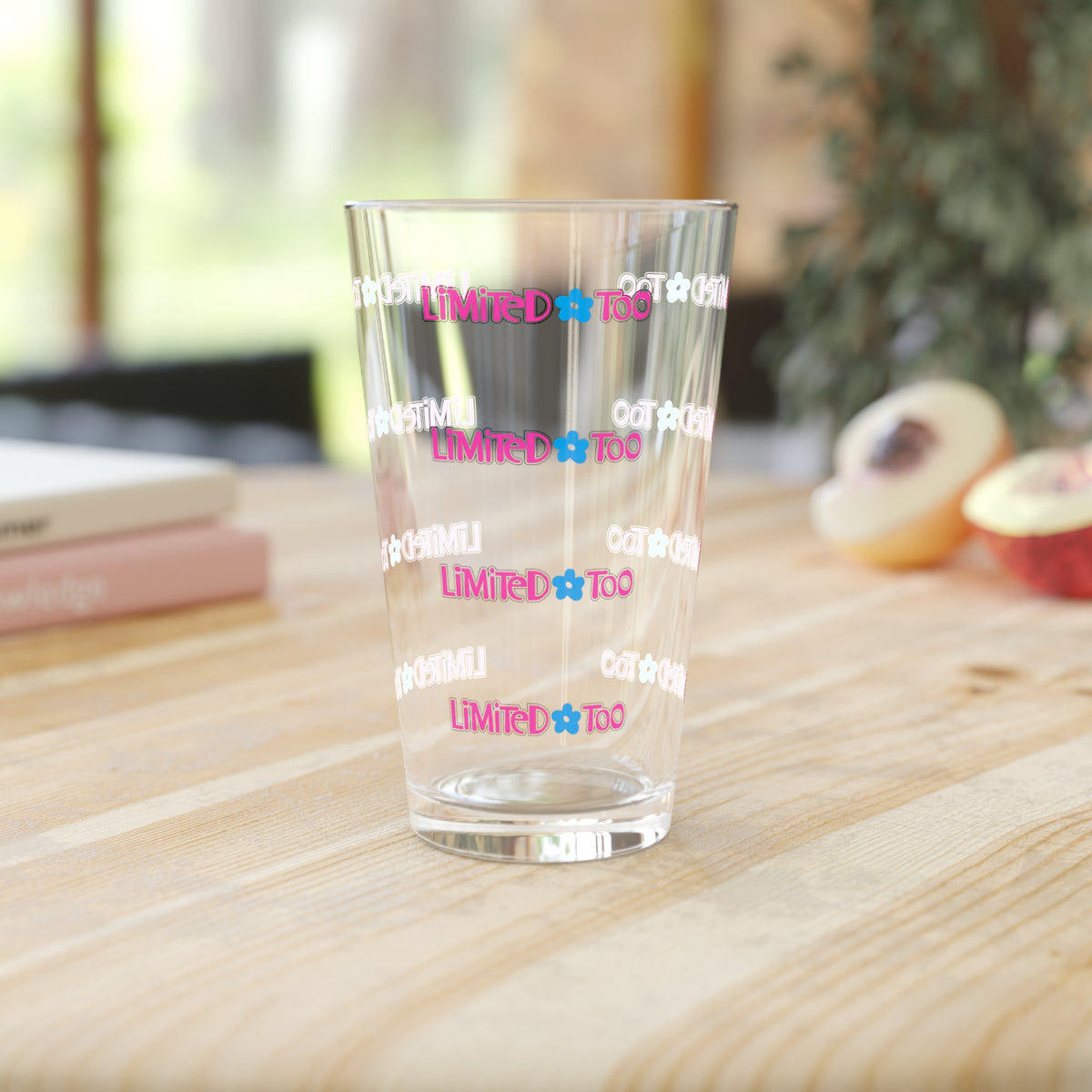 Limited Too 16oz Pint Glass
