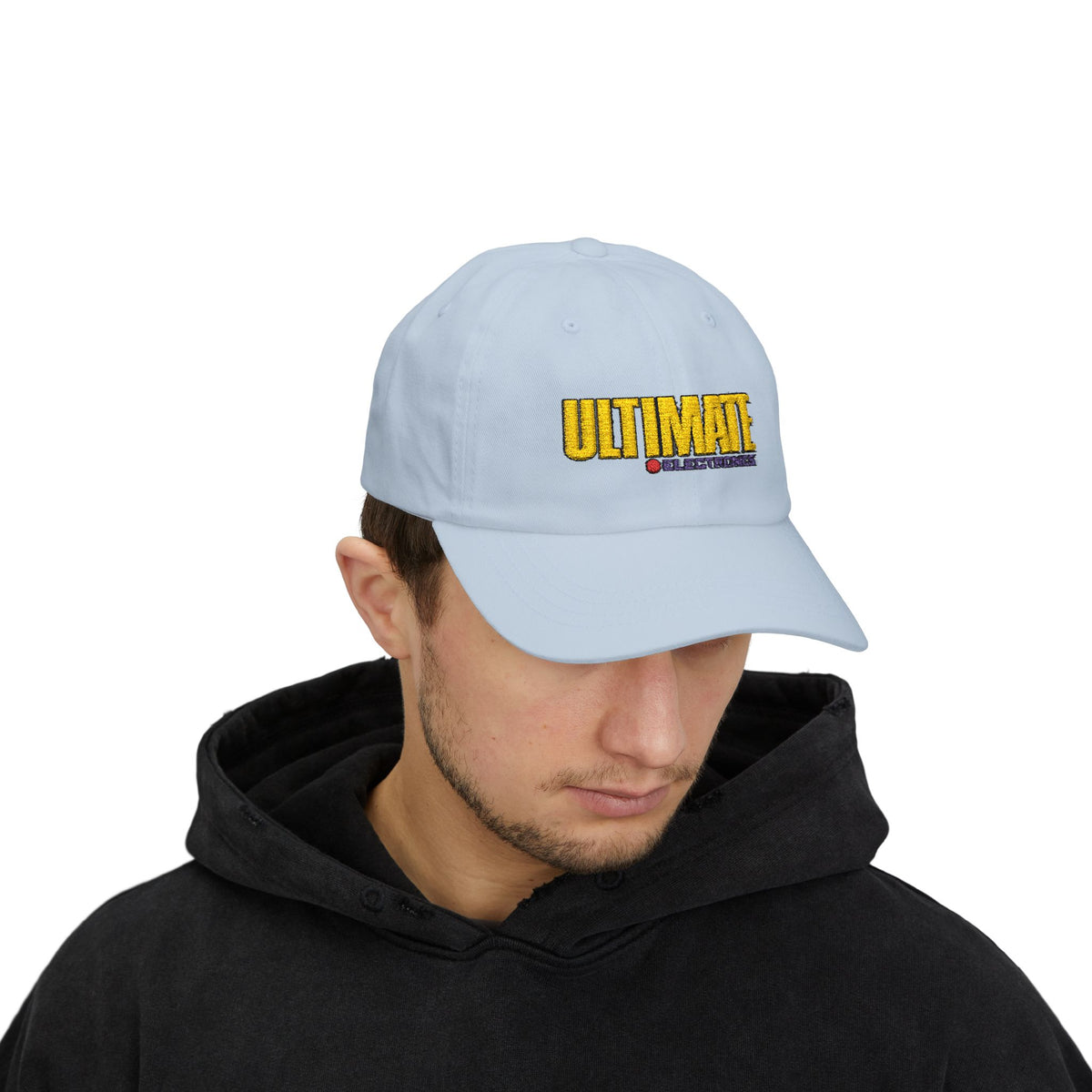 Ultimate Electronics Embroidered Dad Cap Hat
