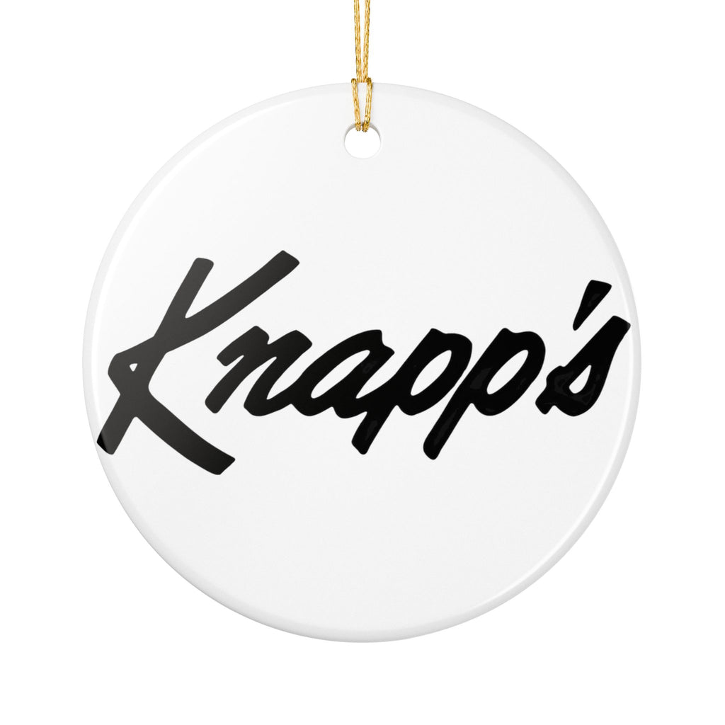 J. W. Knapp Company Ceramic Ornament