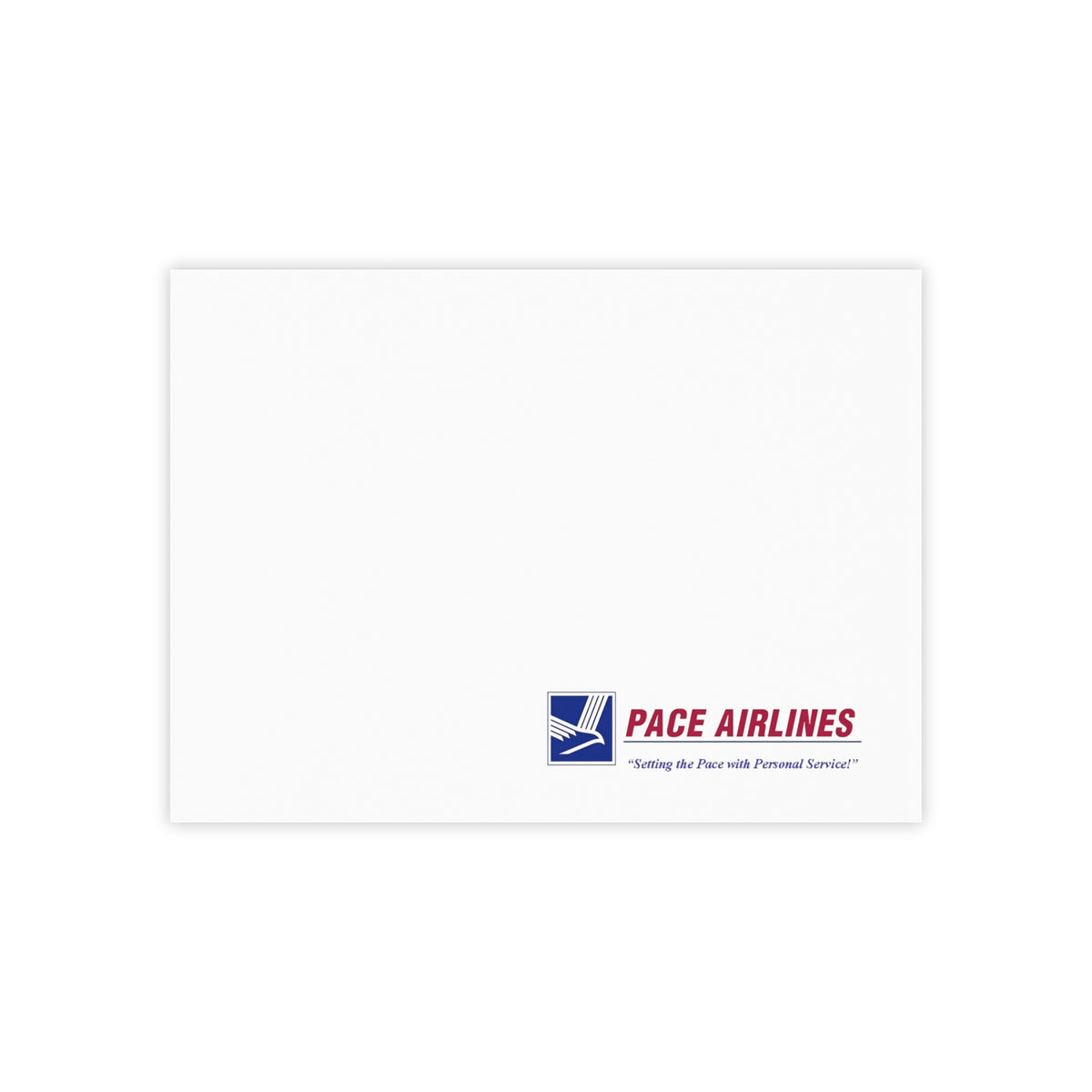 Pace Airlines Sticky Post-it Note Pad