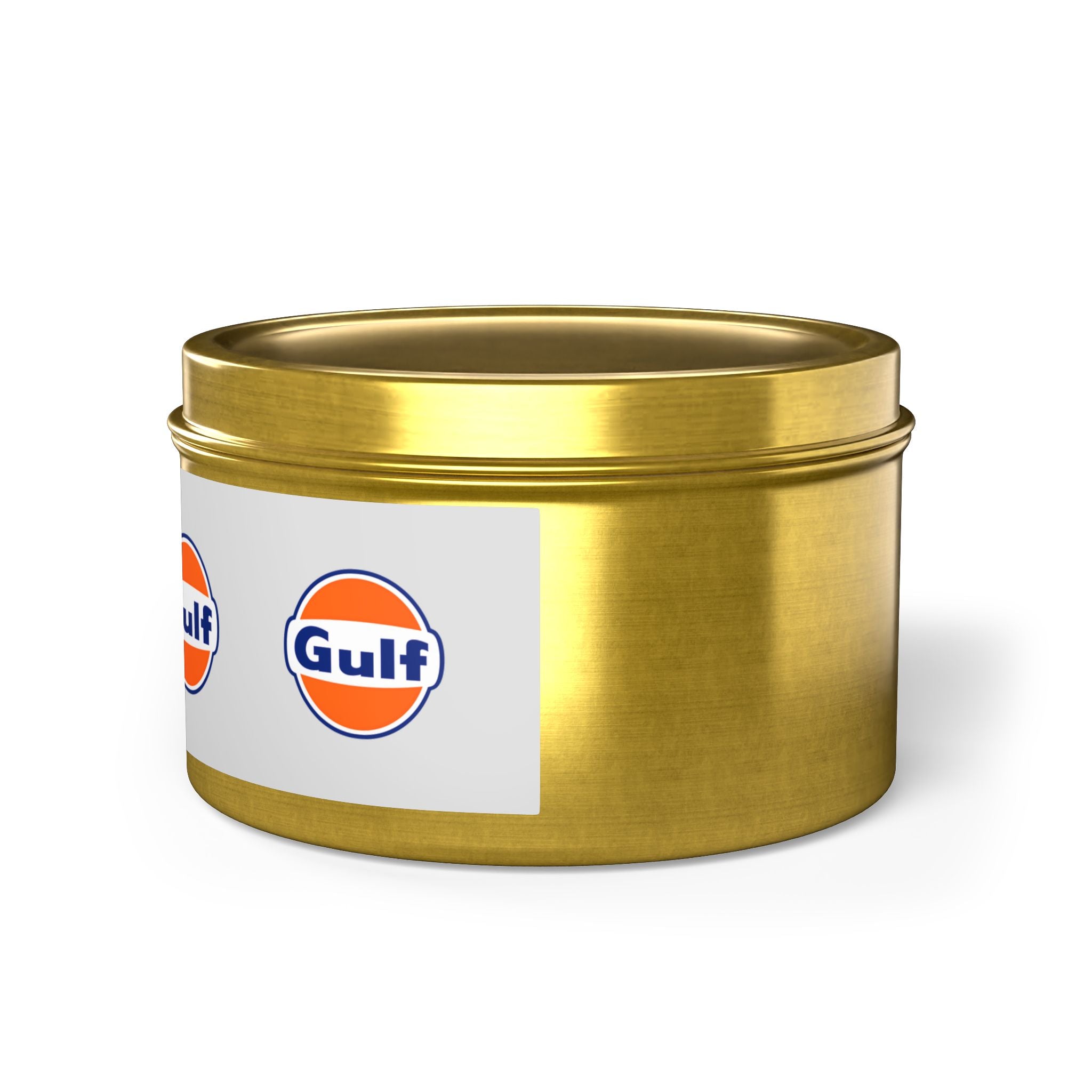 Gulf Oil Tin Candle
