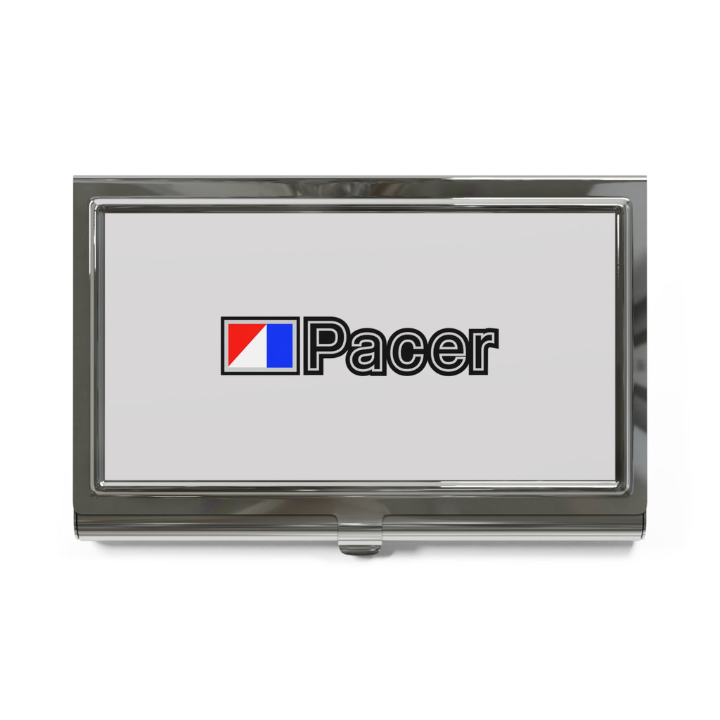 Pacer International Metal Business Card Holder