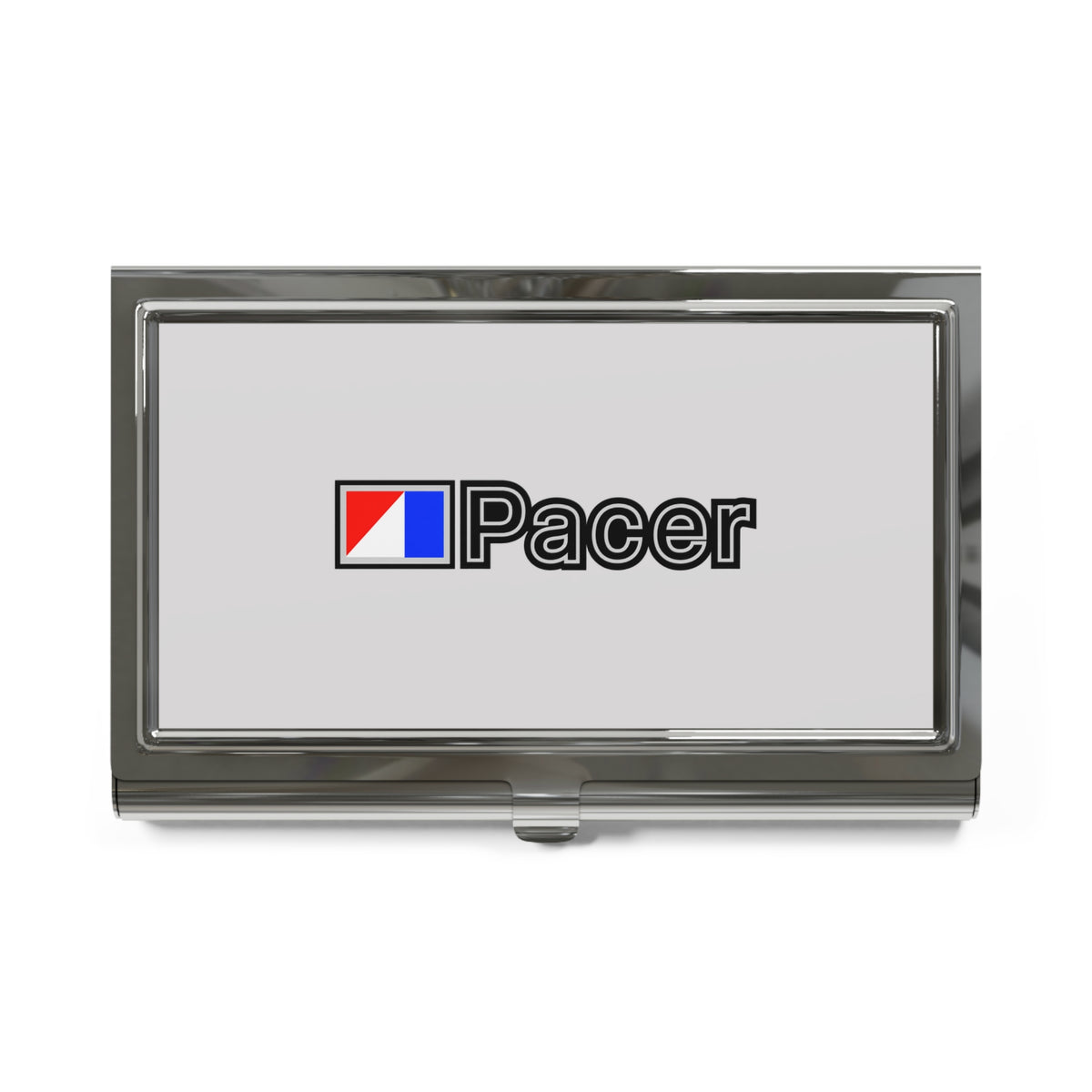 Pacer International Metal Business Card Holder