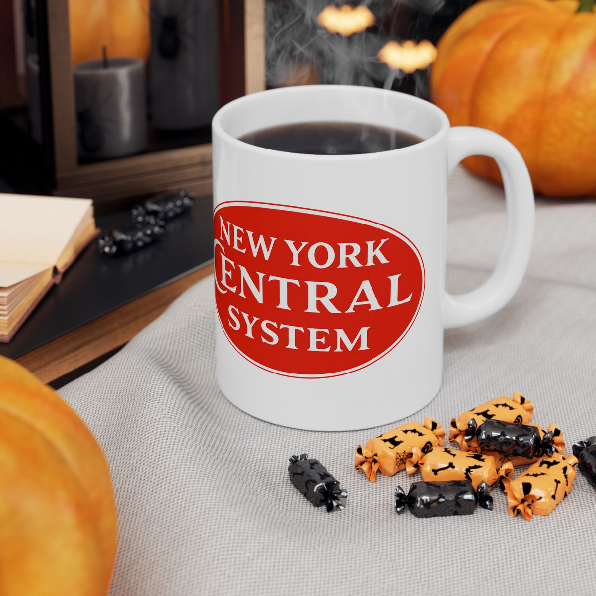 New York Central Railroad Ceramic Coffee Mug