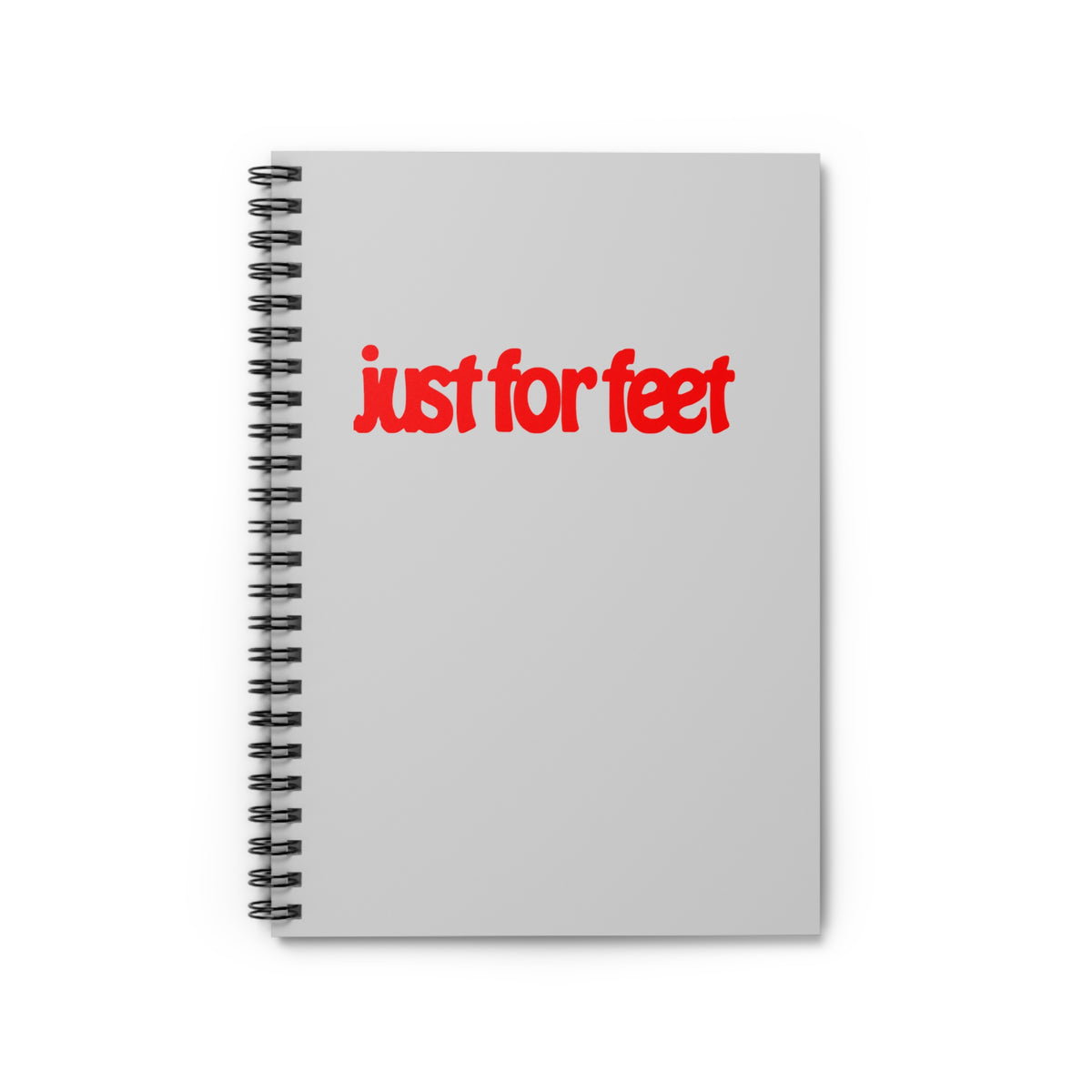 Just For Feet Spiral Notebook