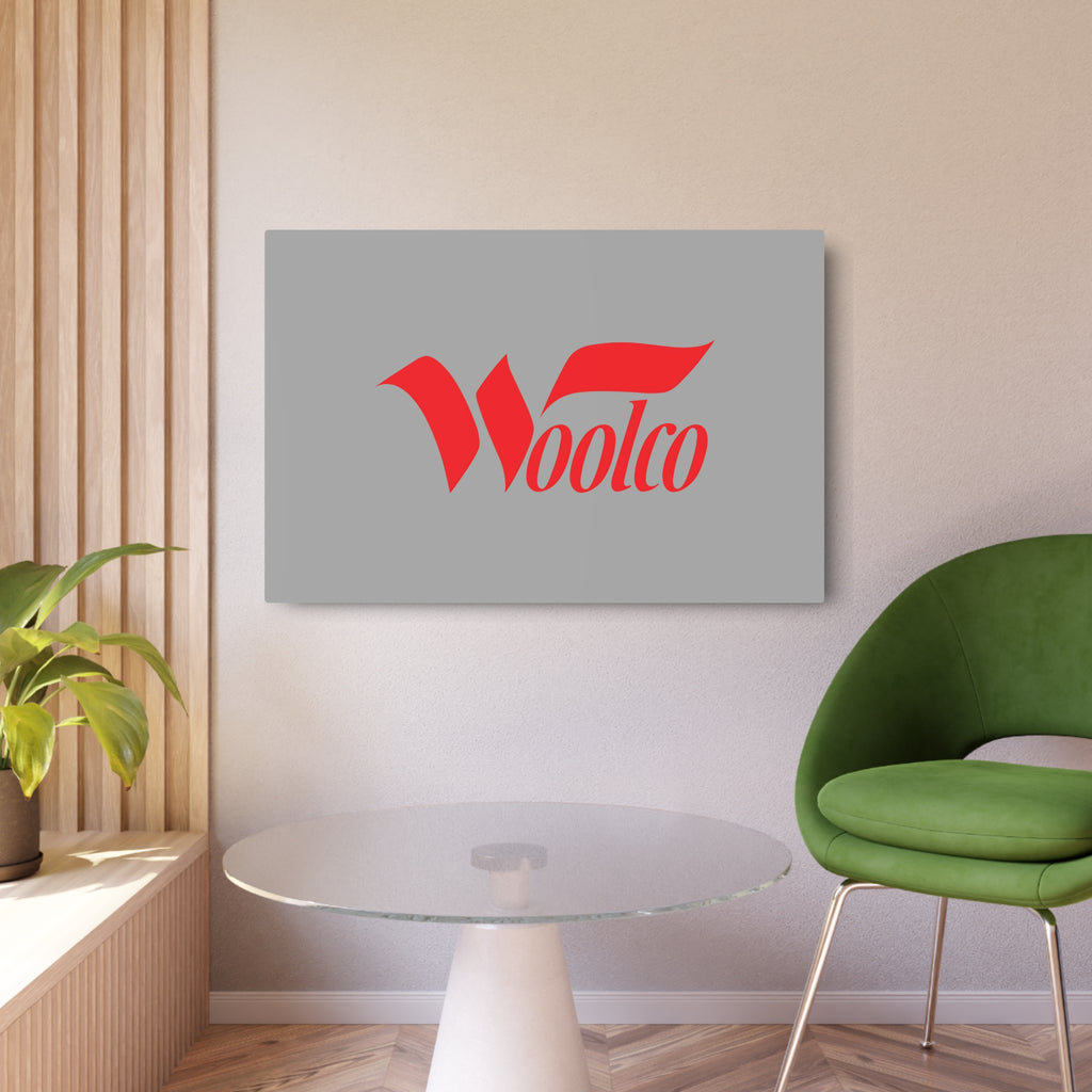 Woolco Metal Sign