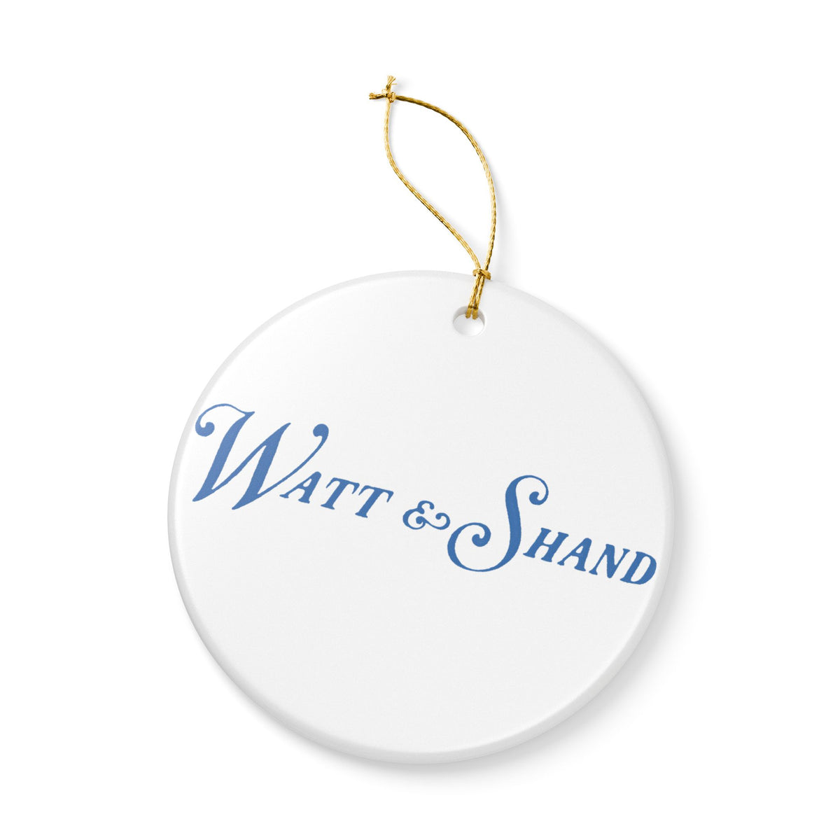 Watt & Shand Ceramic Ornament