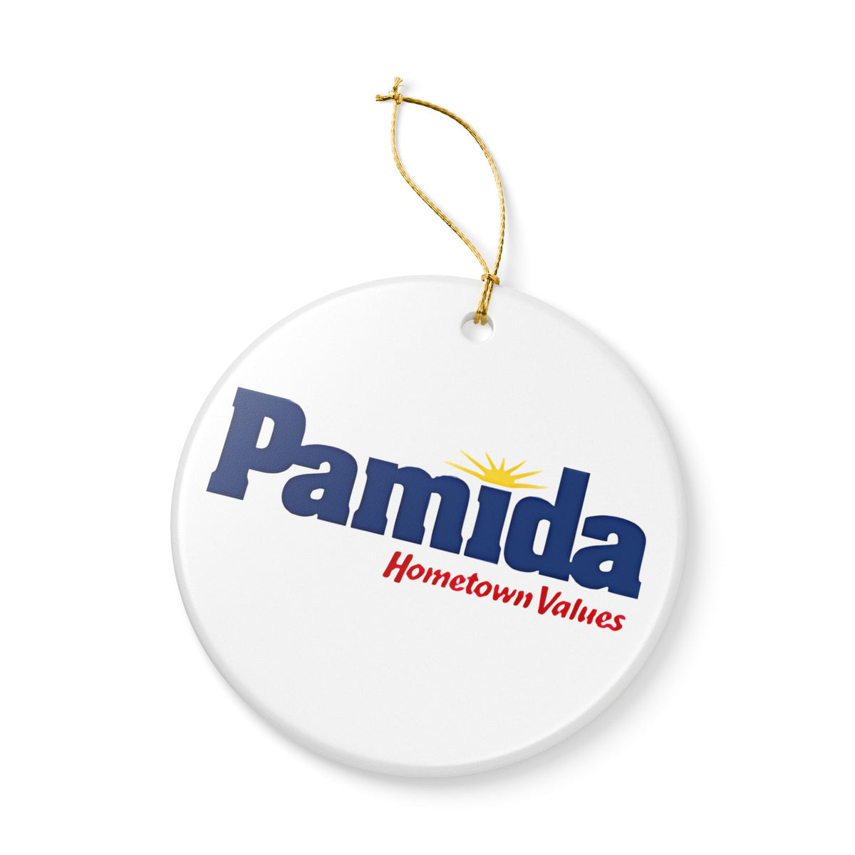 Pamida Ceramic Ornament