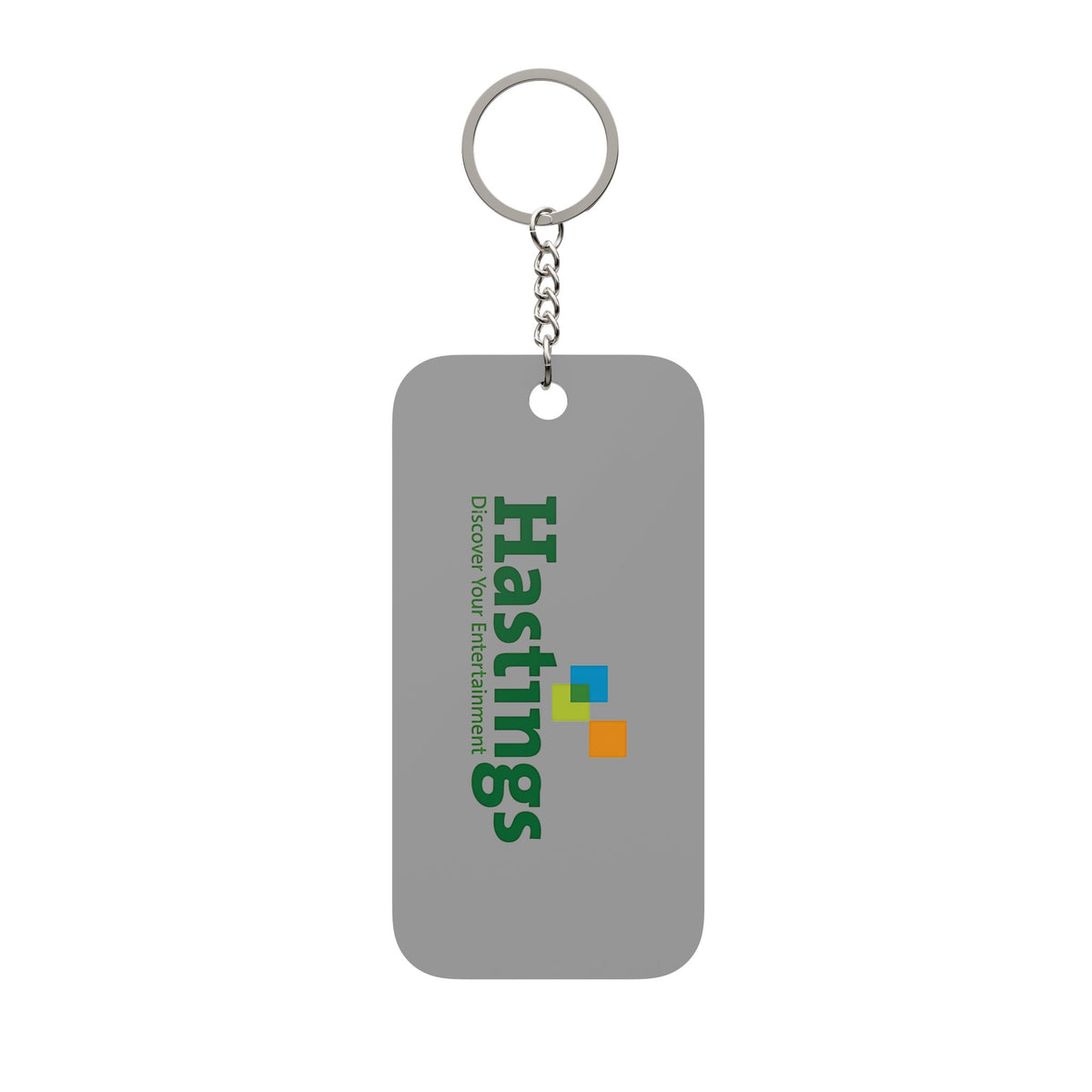 Hastings Entertainment Double-Sided Keychain Charm