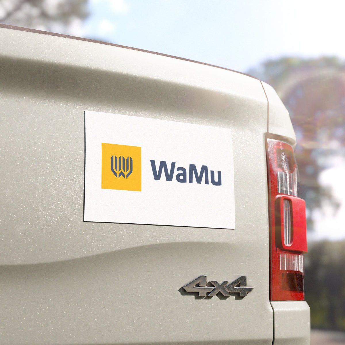 Washington Mutual (WaMu) Car Magnet