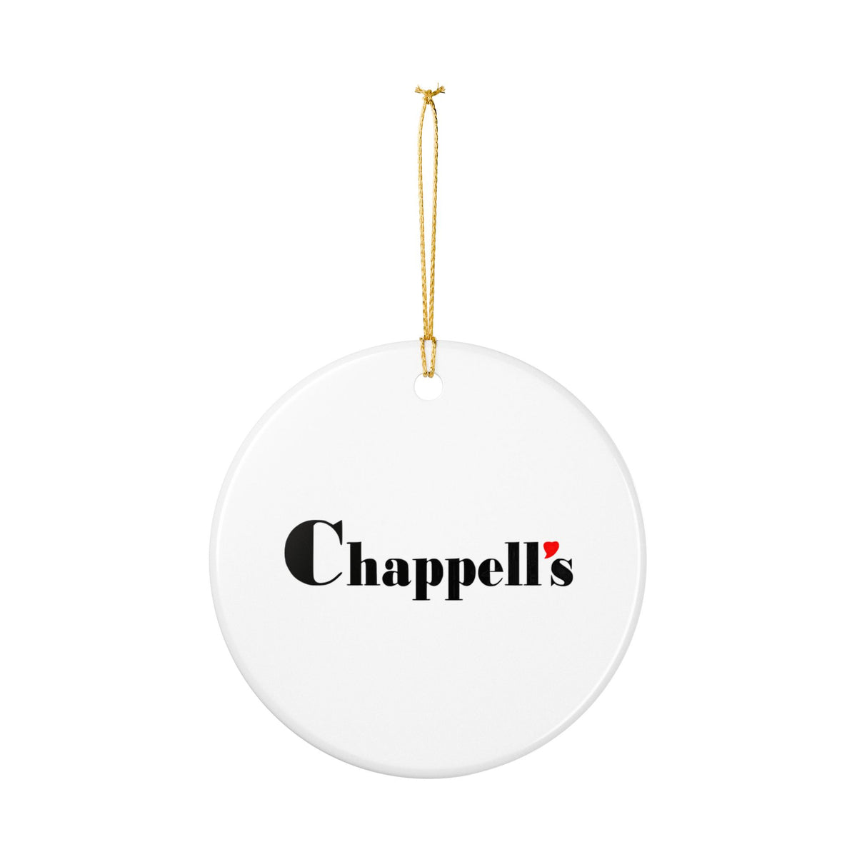Chappell's Ceramic Ornament