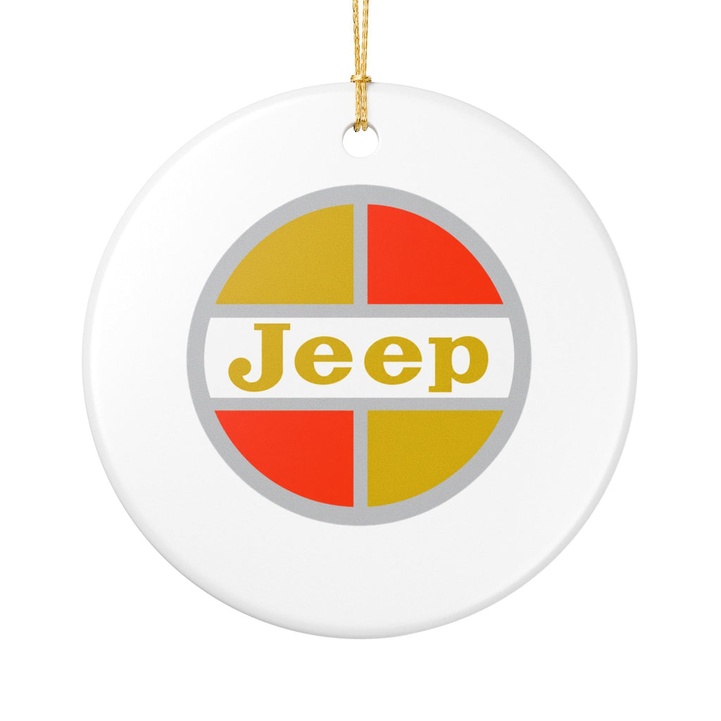 Kaiser Jeep Ceramic Ornament
