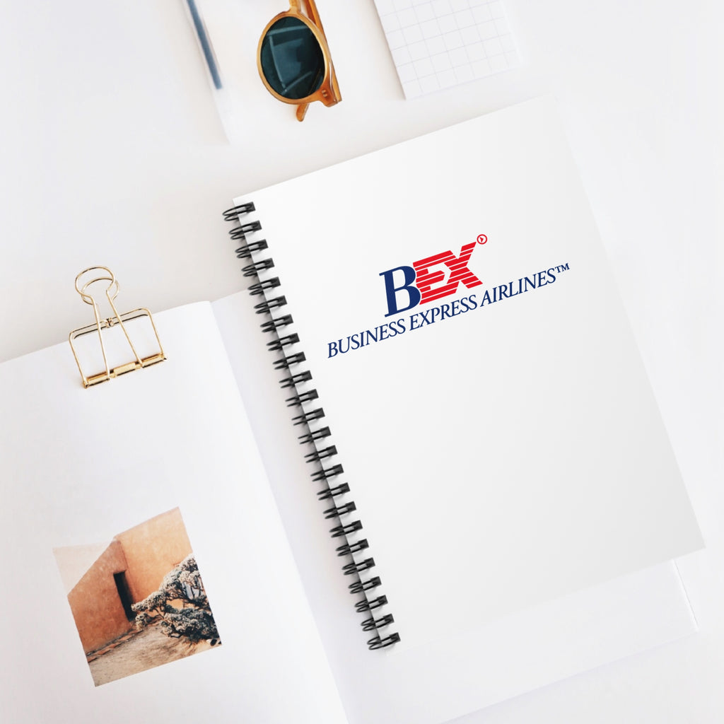 Business Express Airlines Spiral Notebook