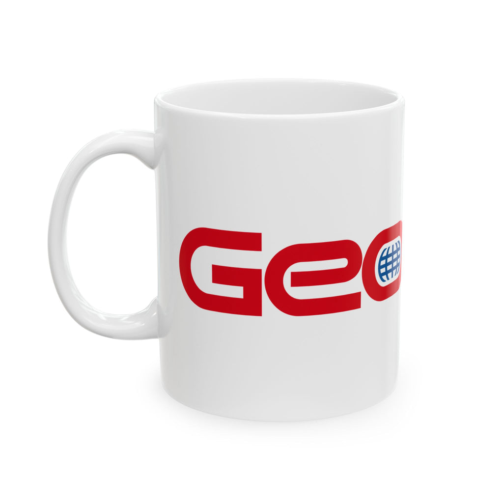 Geo Ceramic Coffee Mug