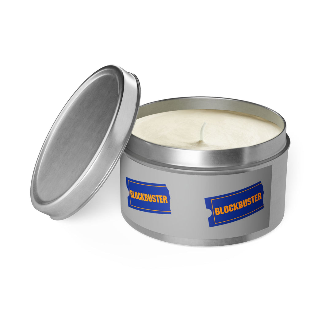 Blockbuster Video Tin Candle