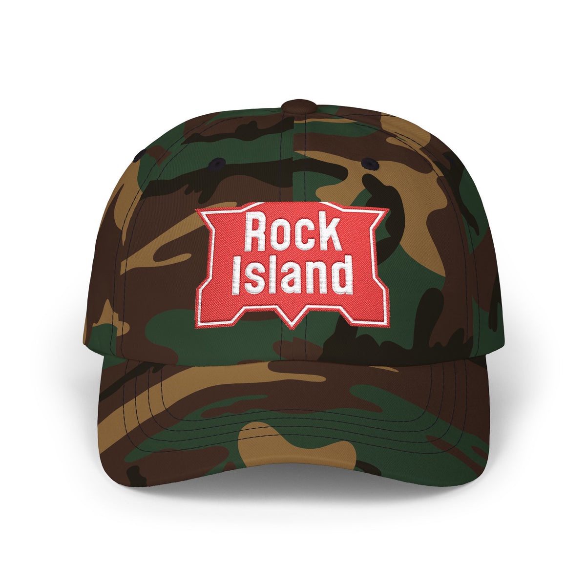 Chicago, Rock Island and Pacific Railroad Embroidered Dad Cap Hat
