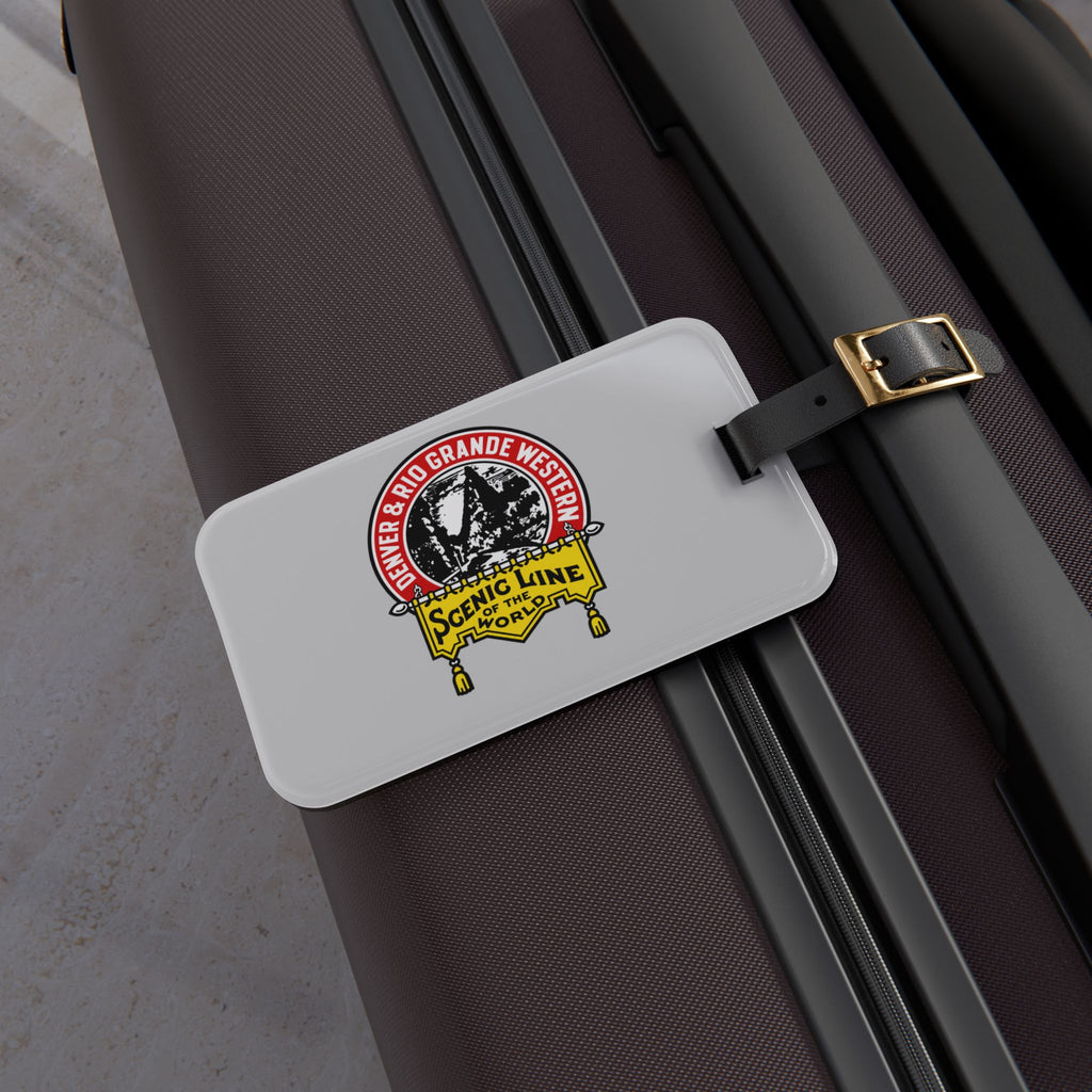 Denver and Rio Grande Western Railroad Luggage Tag