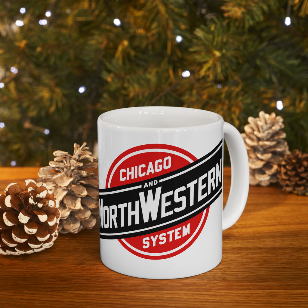 Chicago and North Western Railway Ceramic Coffee Mug