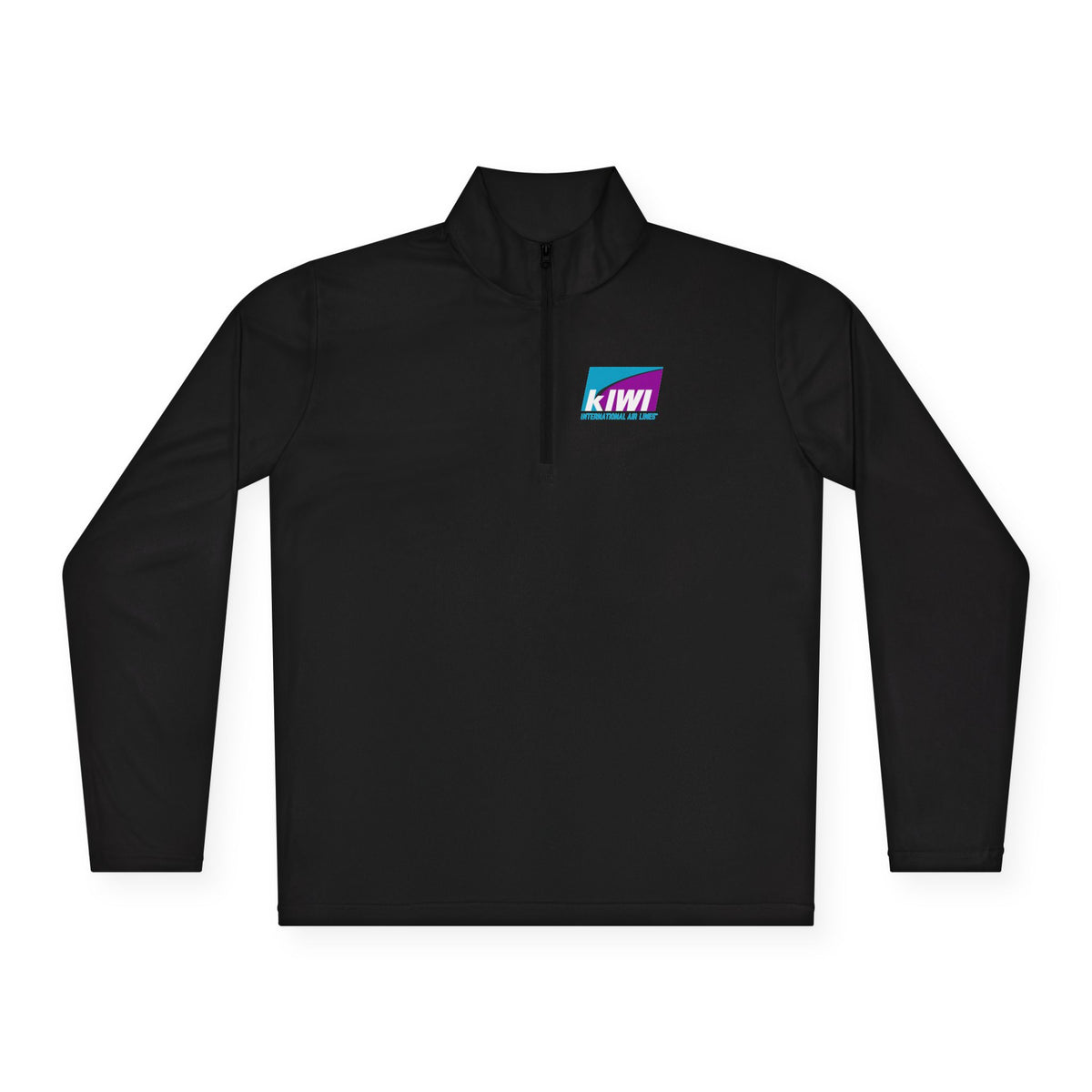 Kiwi International Air Lines Unisex Quarter Zip Pullover