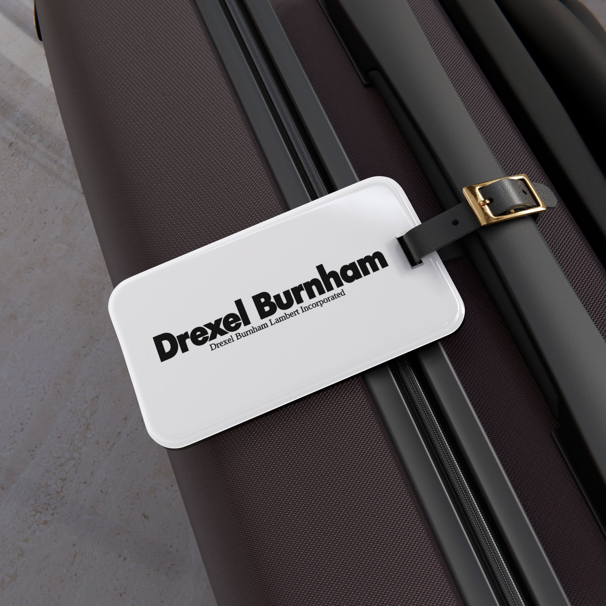 Drexel Burnham Lambert Luggage Tag