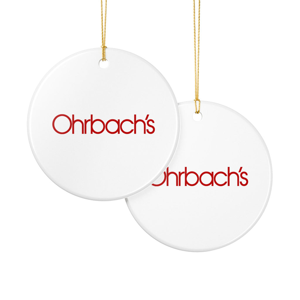 Ohrbach's Ceramic Ornament