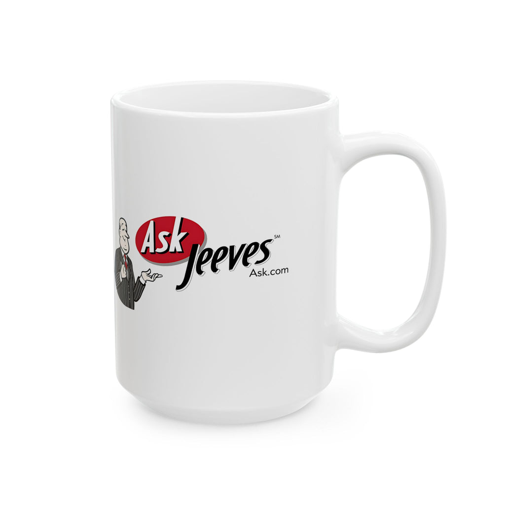 Ask Jeeves Ceramic Coffee Mug