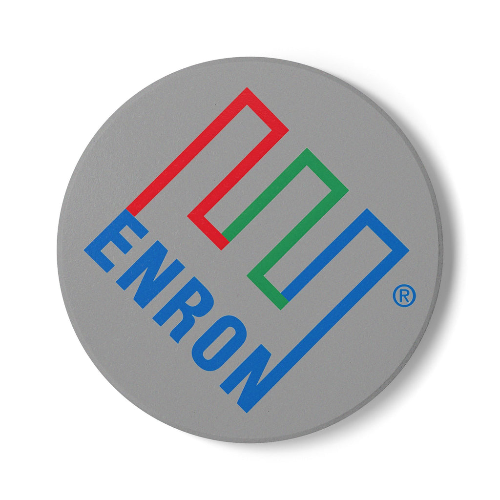 Enron Ceramic Coaster