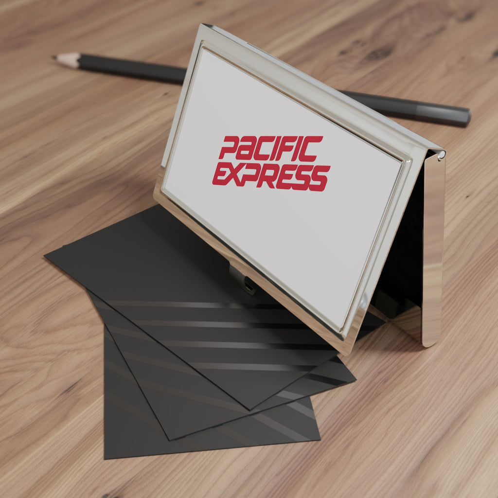 Pacific Express Metal Business Card Holder
