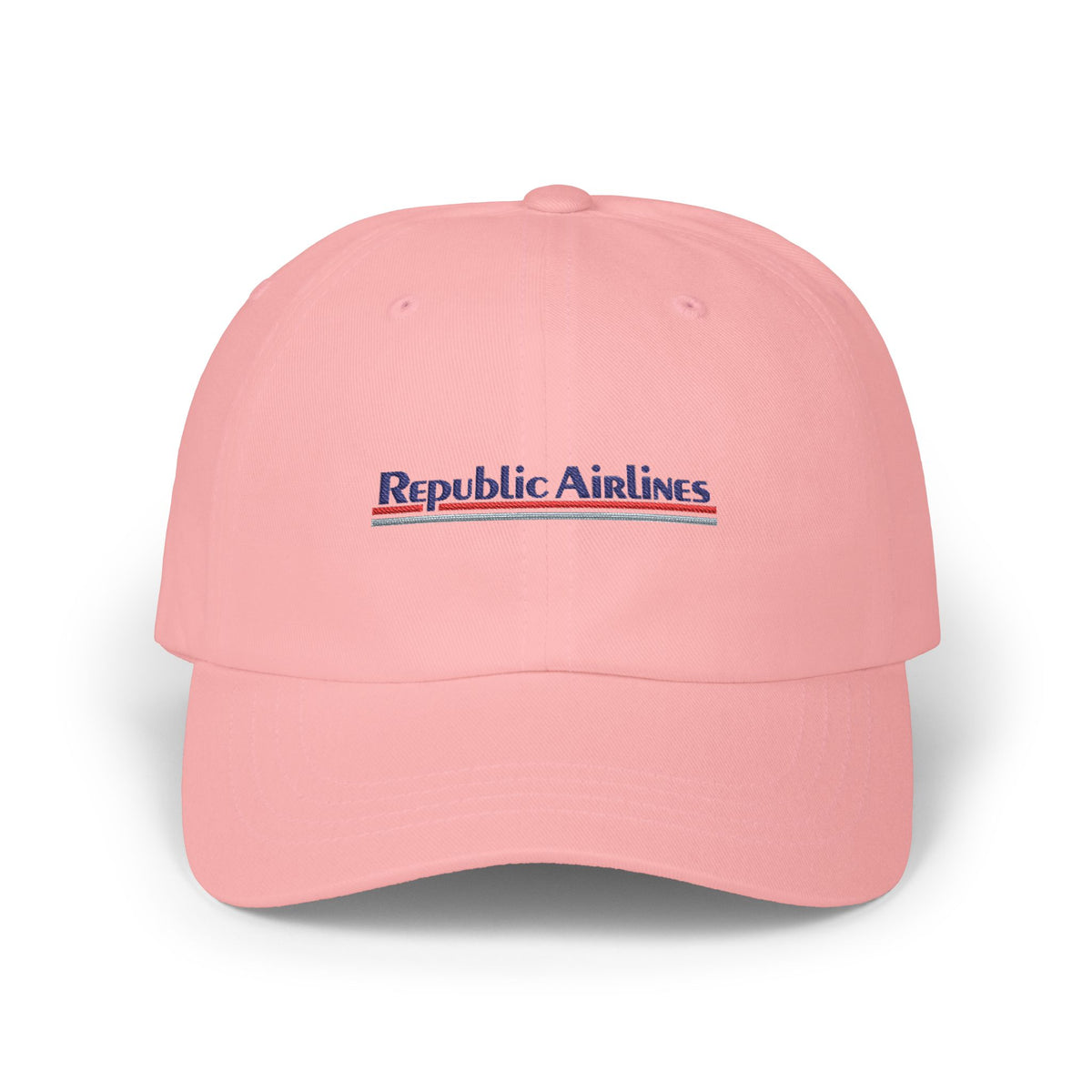 Republic Airlines Embroidered Dad Cap Hat