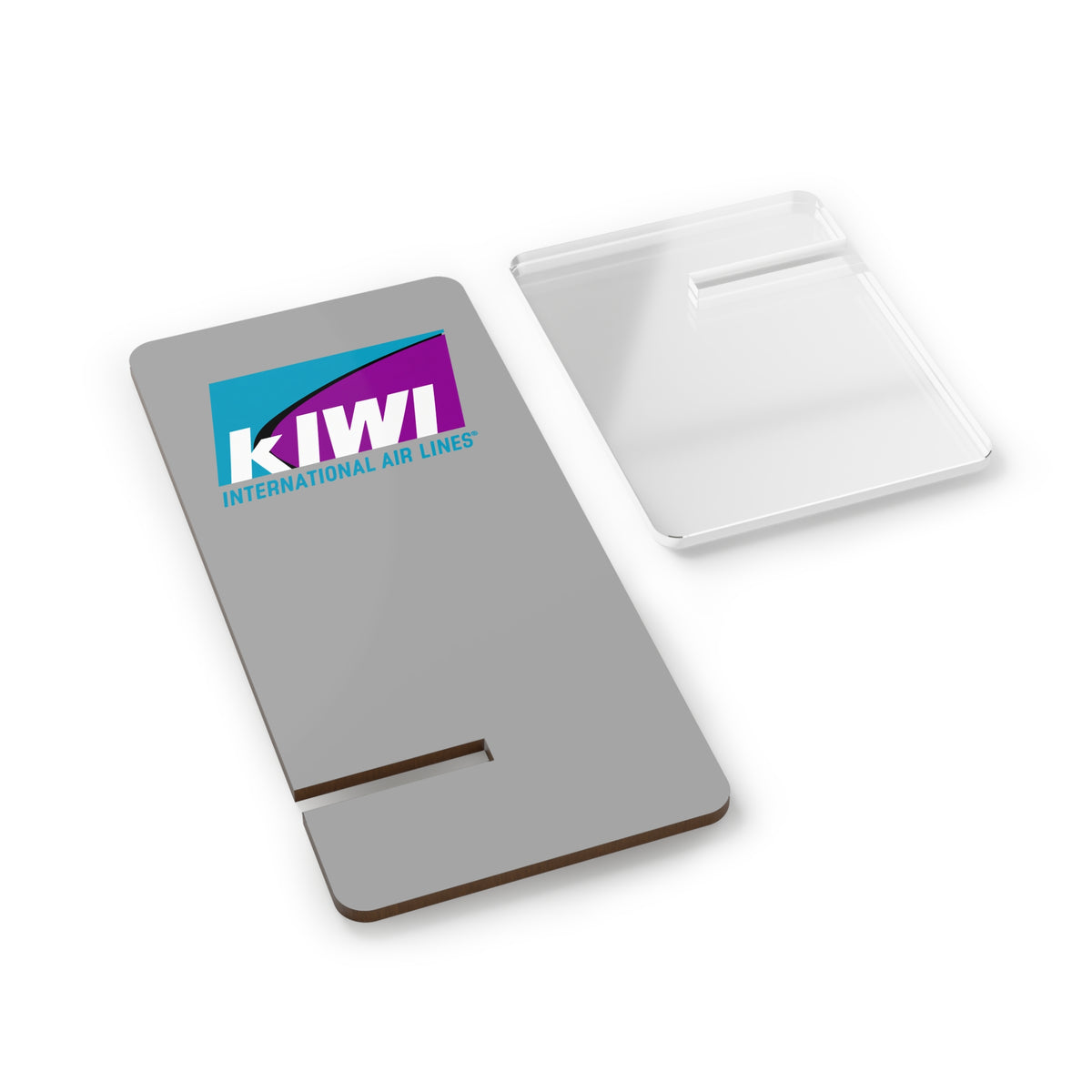 Kiwi International Air Lines Foldable Mobile Phone Display Stand