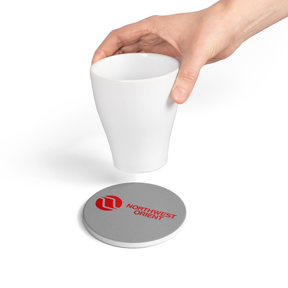 Northwest Orient Airlines Ceramic Coaster