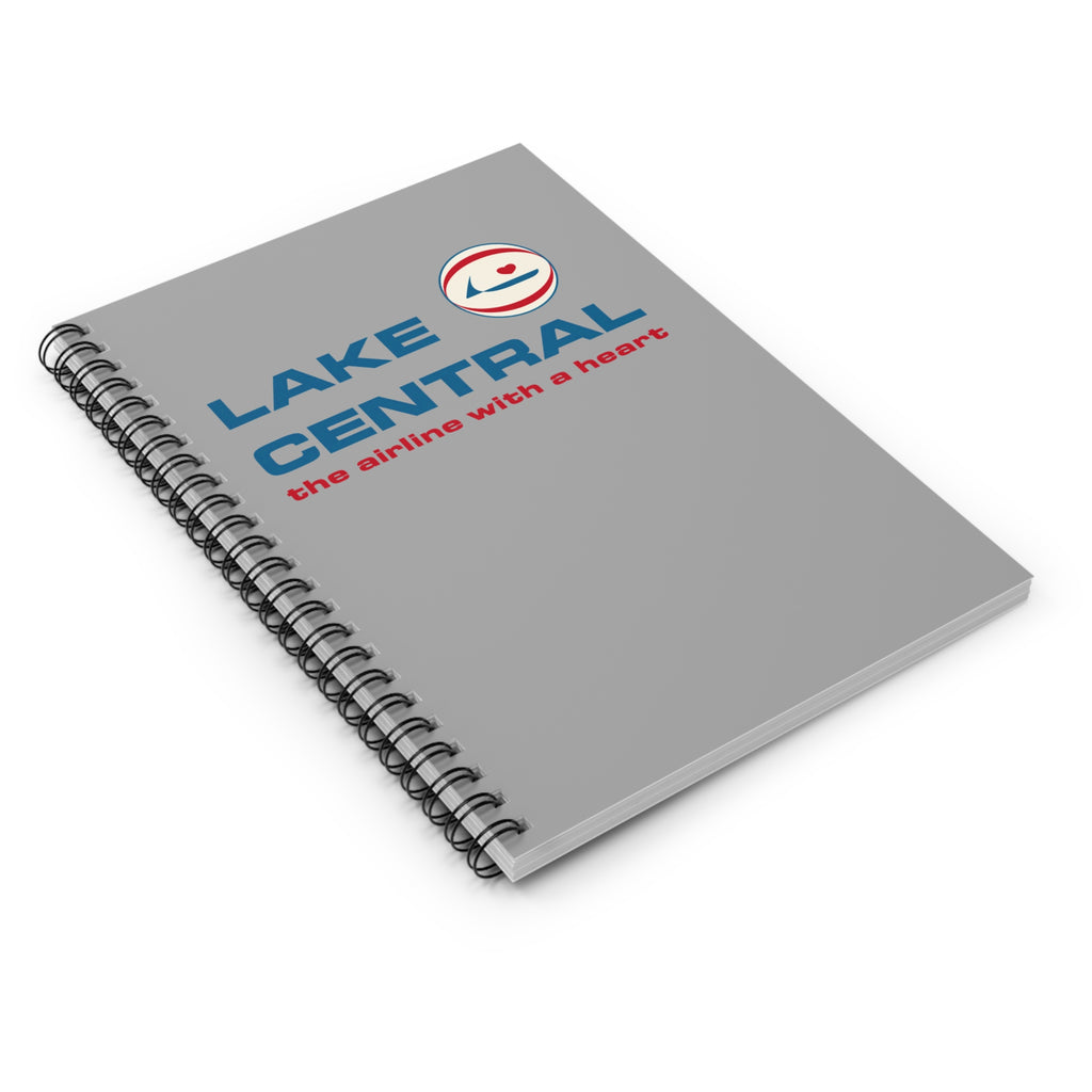 Lake Central Airlines Spiral Notebook