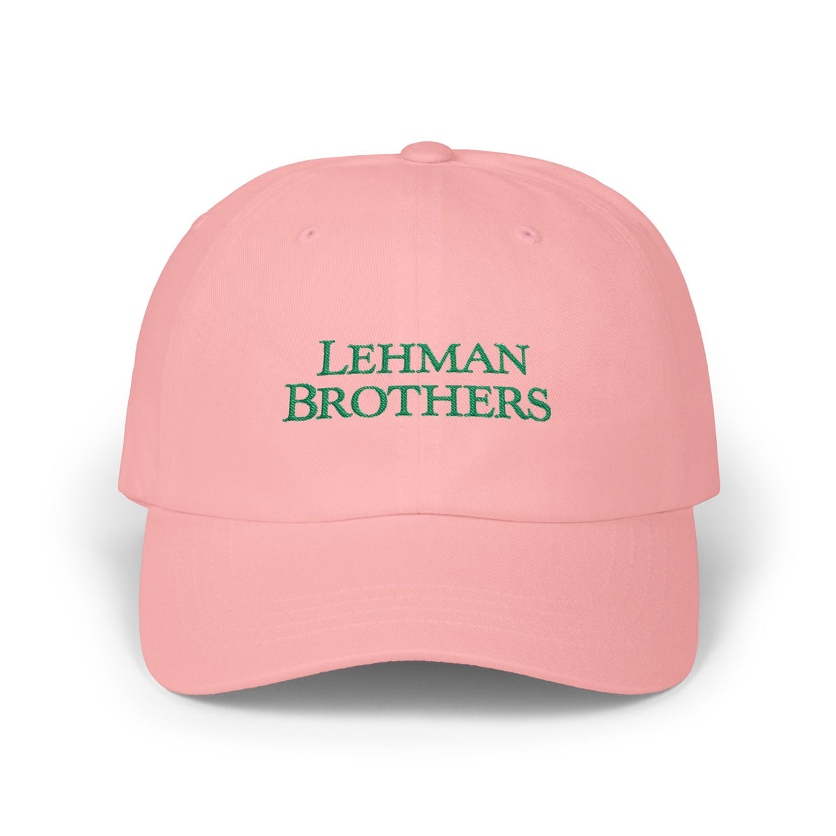 Lehman Brothers Embroidered Dad Cap Hat
