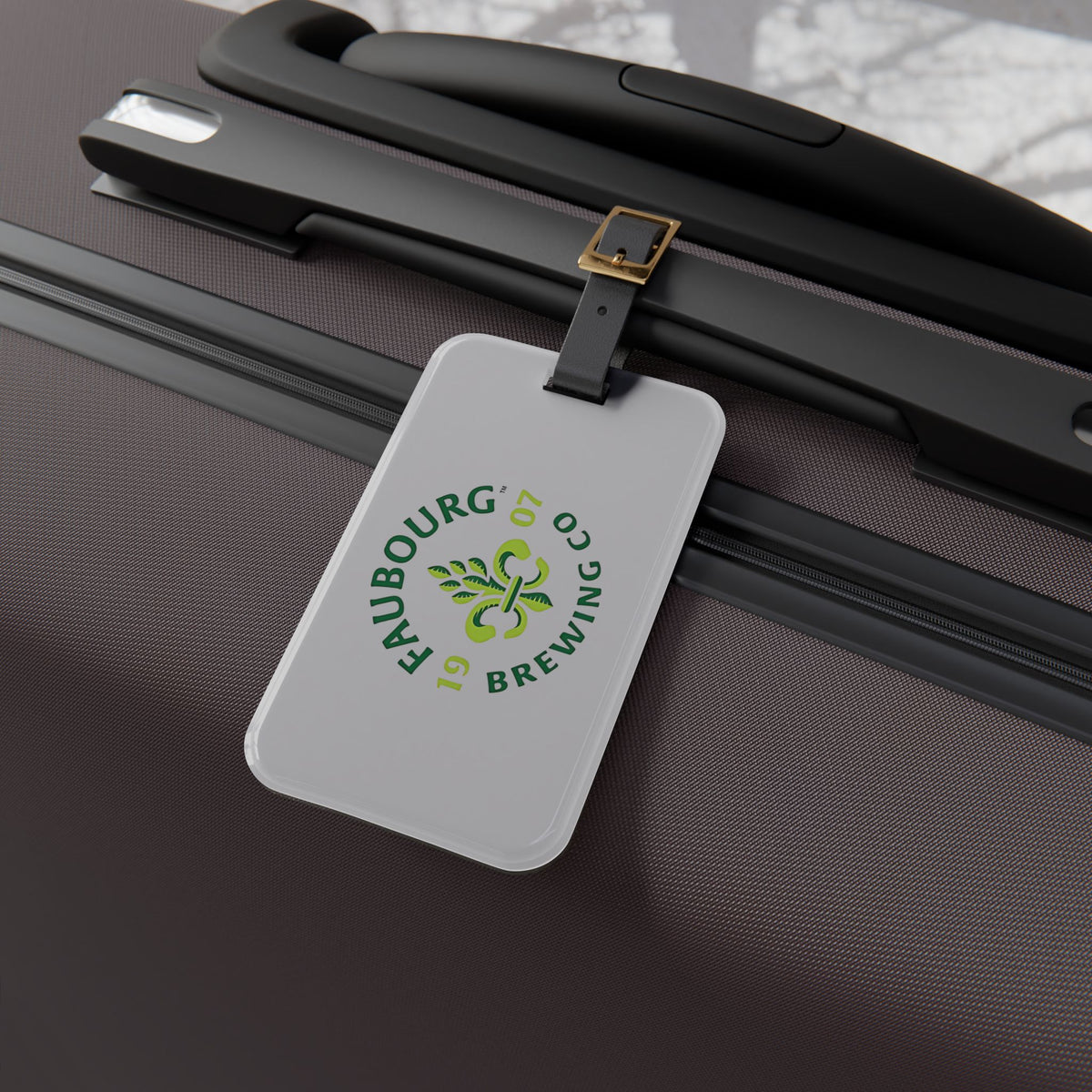Faubourg Brewing Luggage Tag