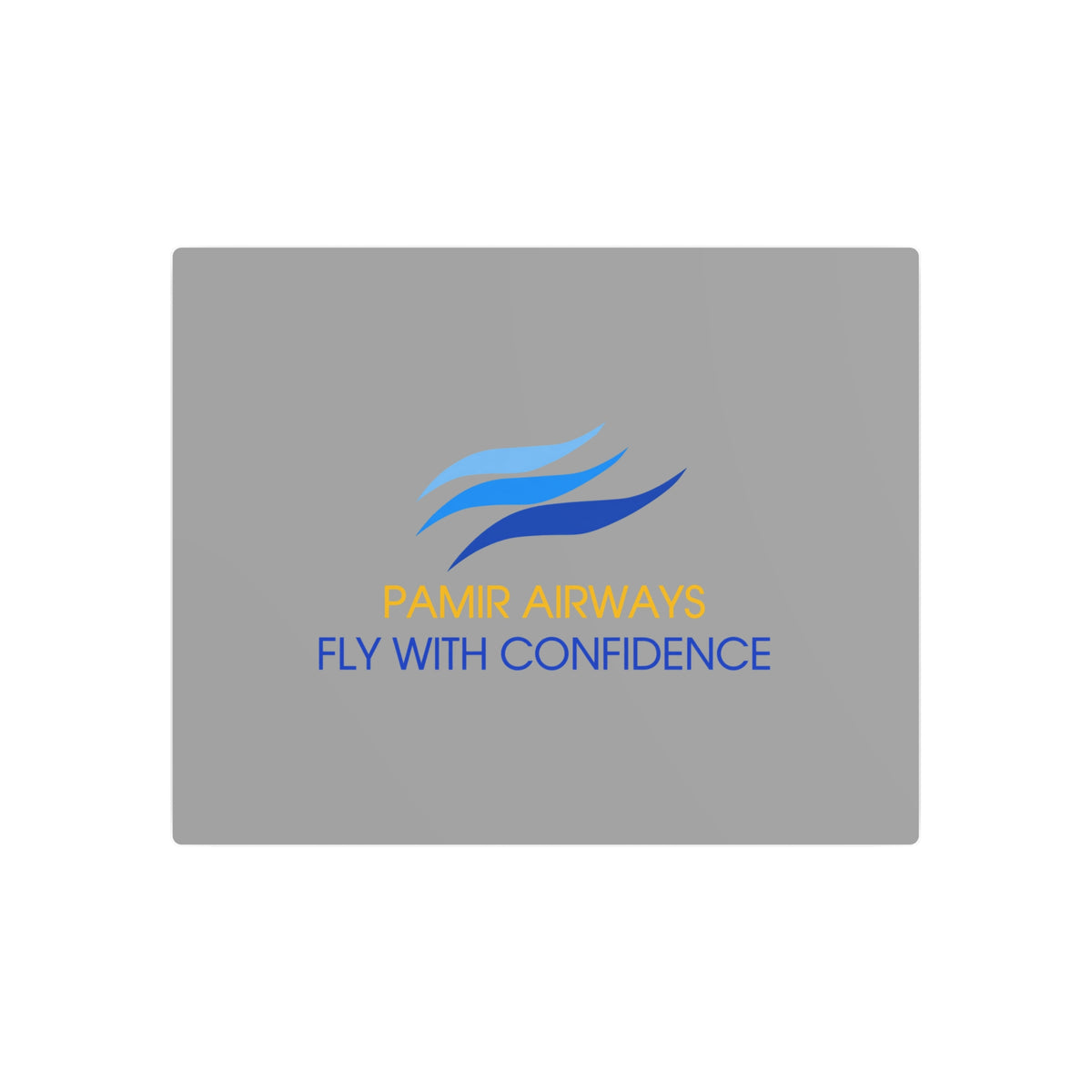 Pamir Airways Metal Sign