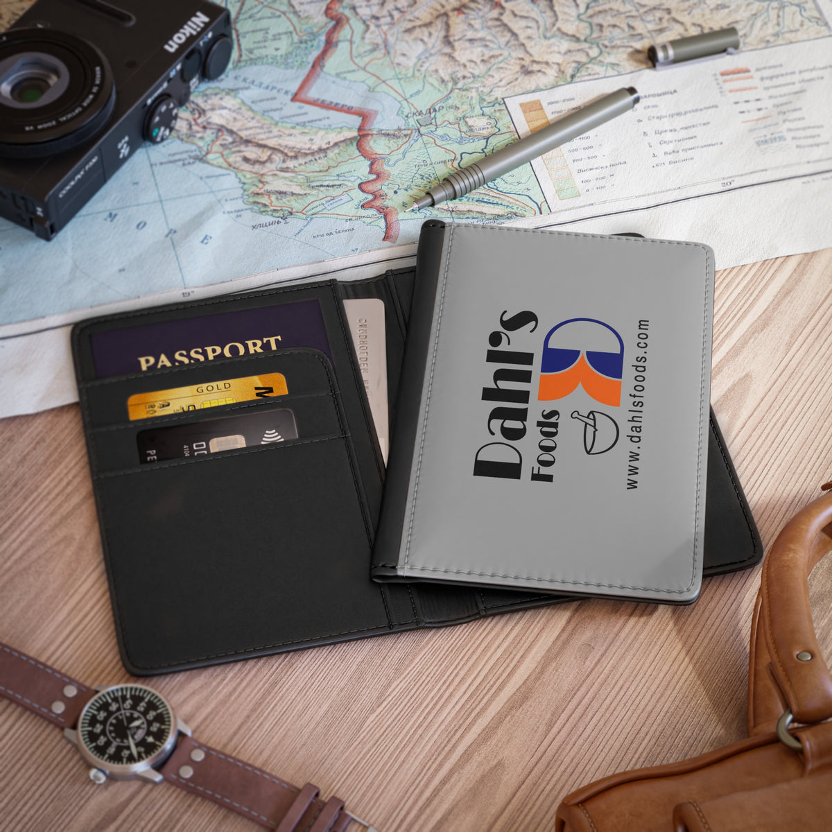 Dahl's Foods Passport Cover