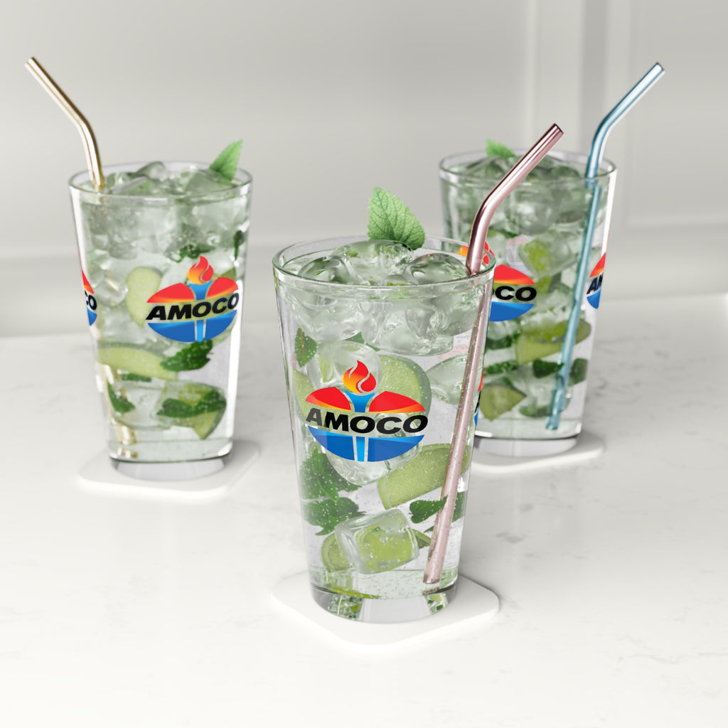 Amoco 16oz Pint Glass