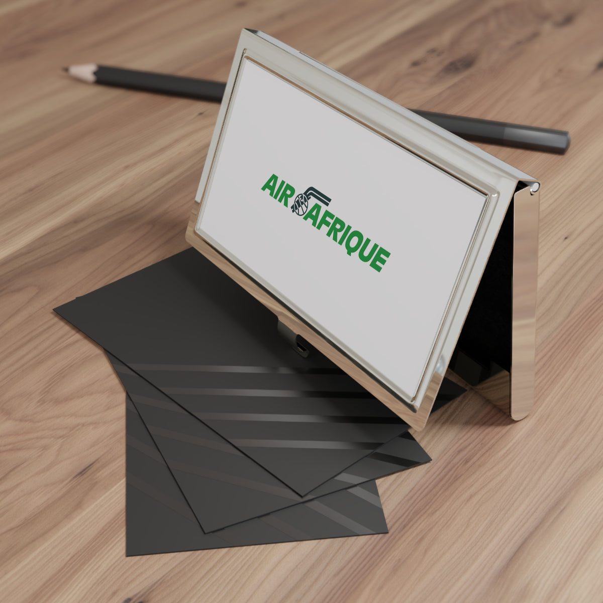 Air Afrique Metal Business Card Holder