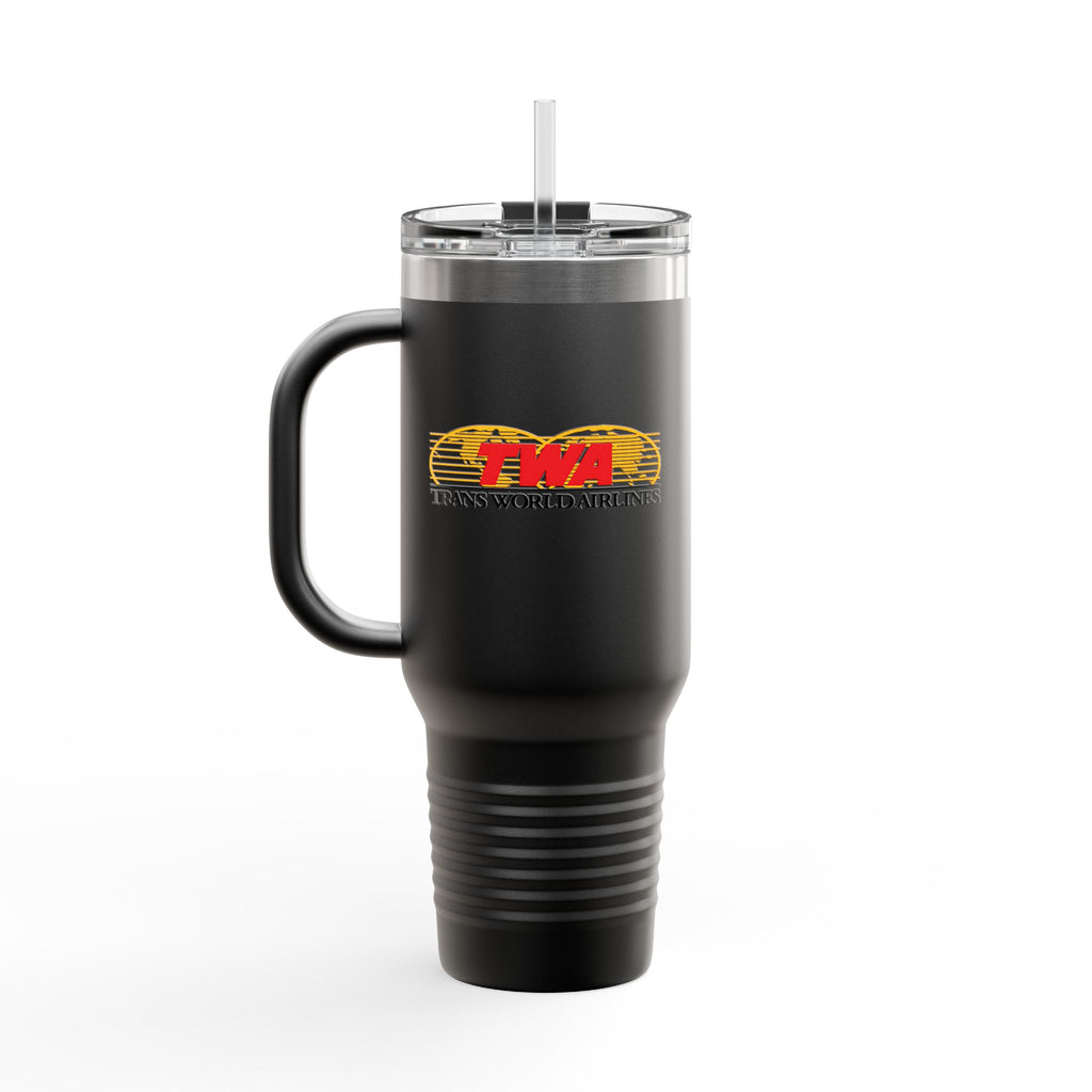 Trans World Airlines (TWA) 40oz Insulated Travel Mug Stainless Tumbler