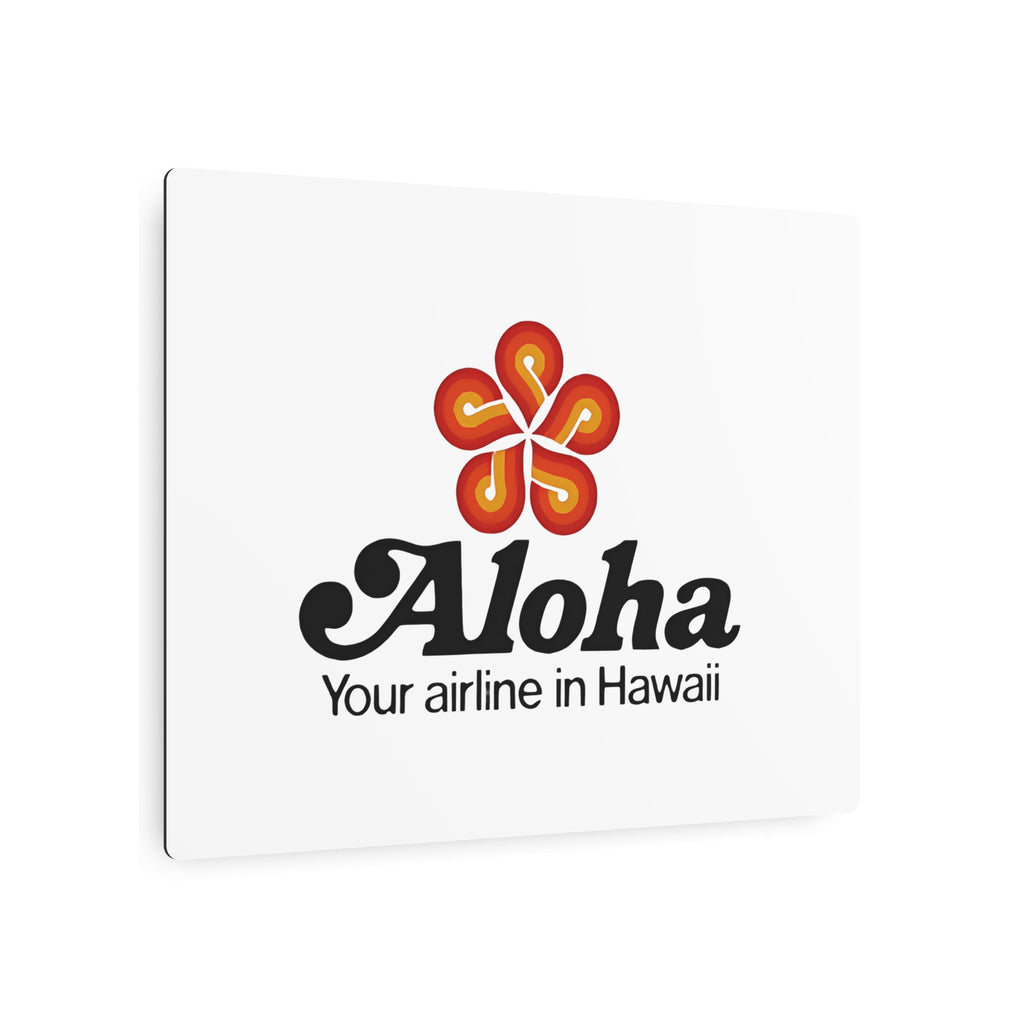 Aloha Airlines Metal Sign