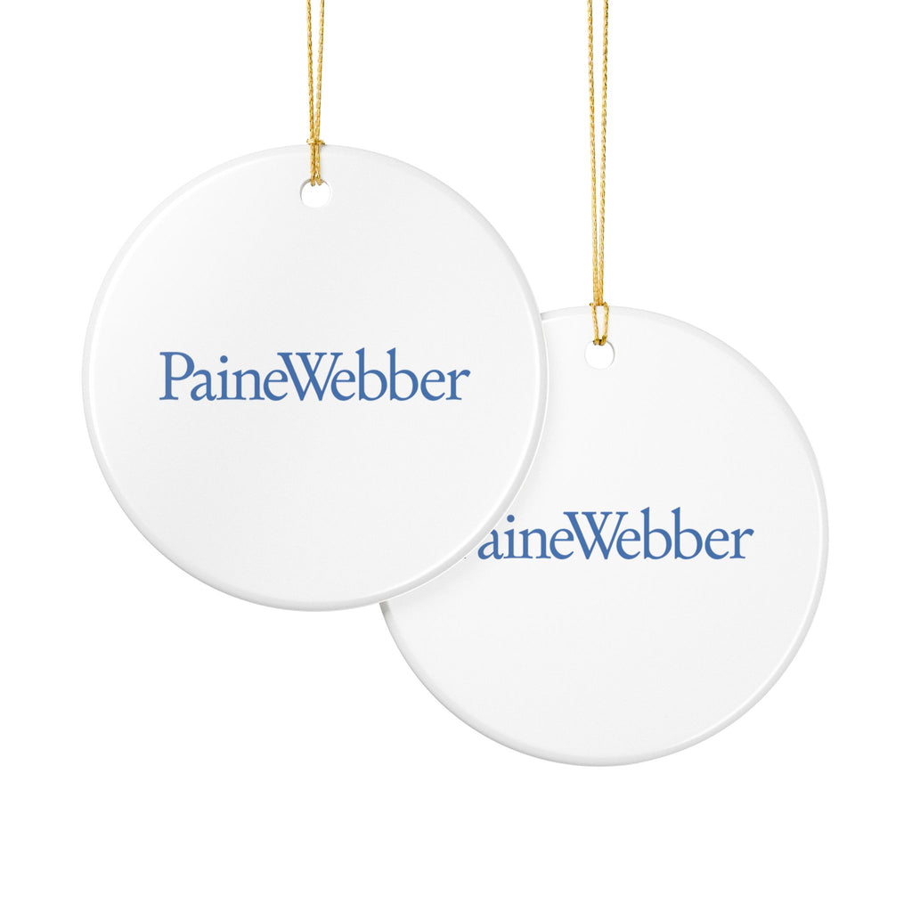 PaineWebber Ceramic Ornament