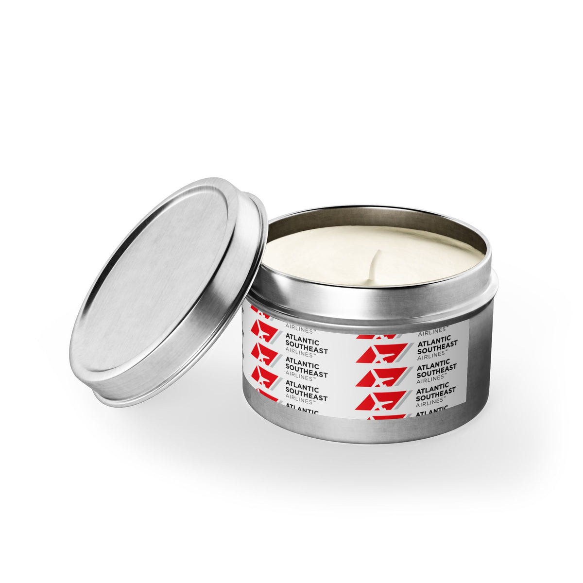 Atlantic Southeast Airlines Tin Candle