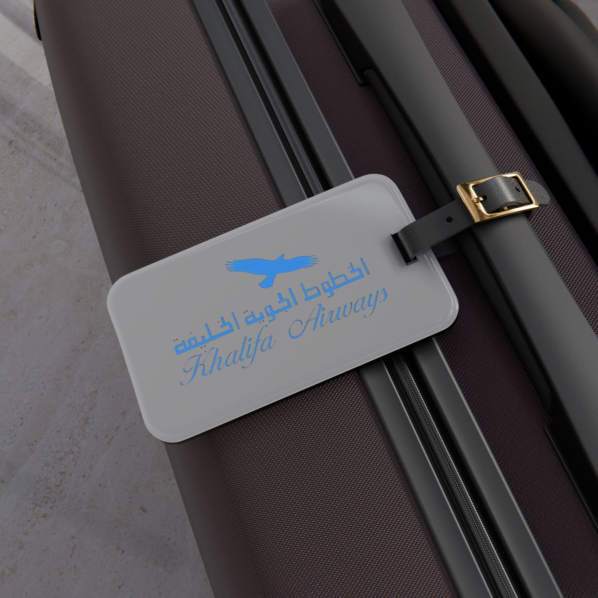 Khalifa Airways Luggage Tag