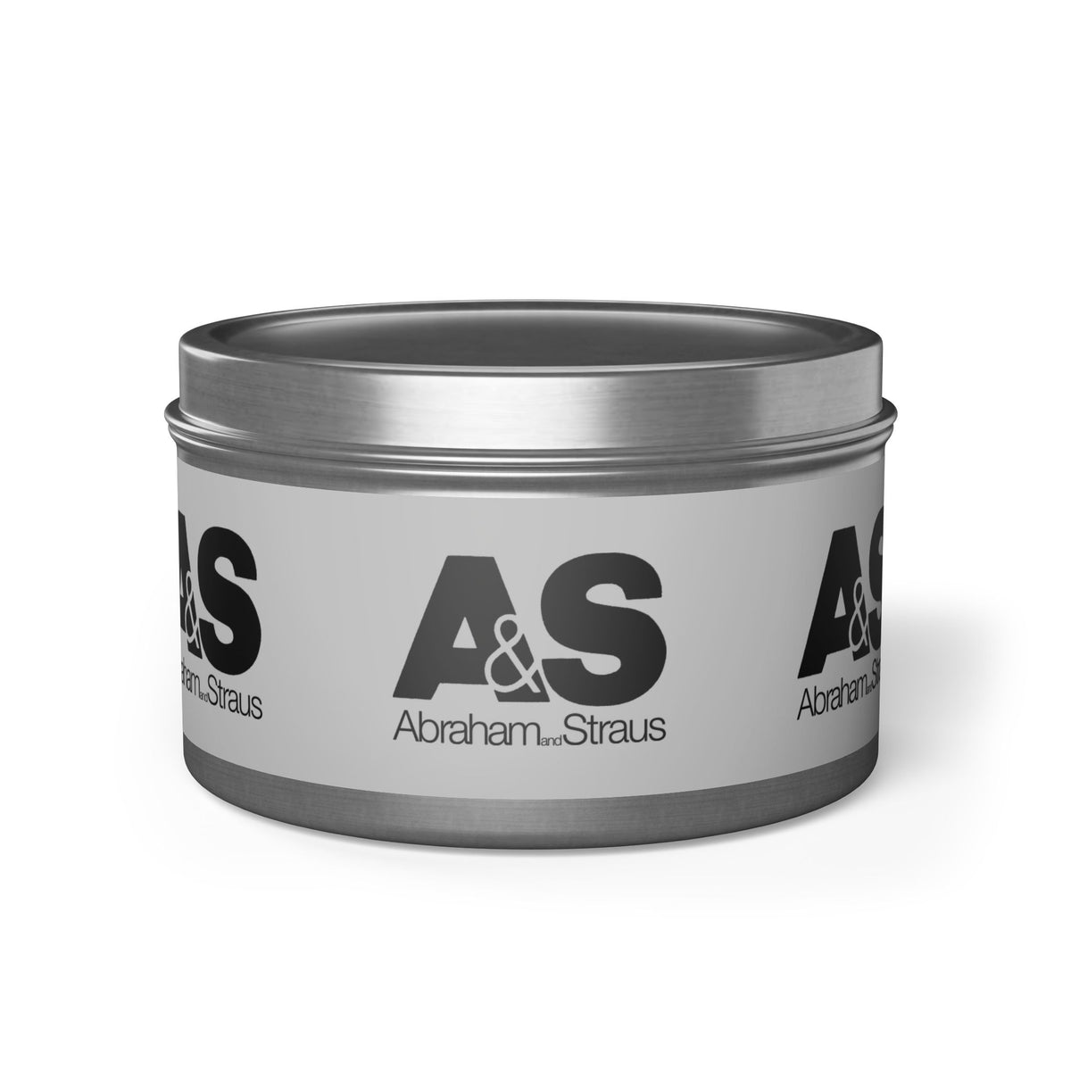 Abraham & Straus Tin Candle