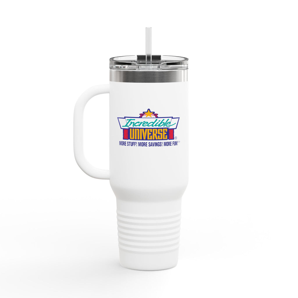 Incredible Universe 40oz Insulated Travel Mug Stainless Tumbler