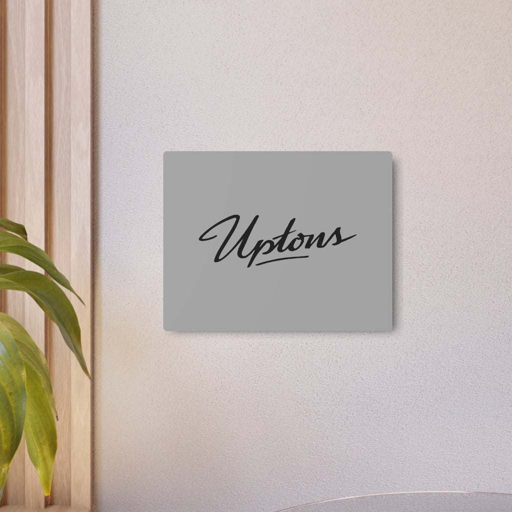 Uptons Metal Sign