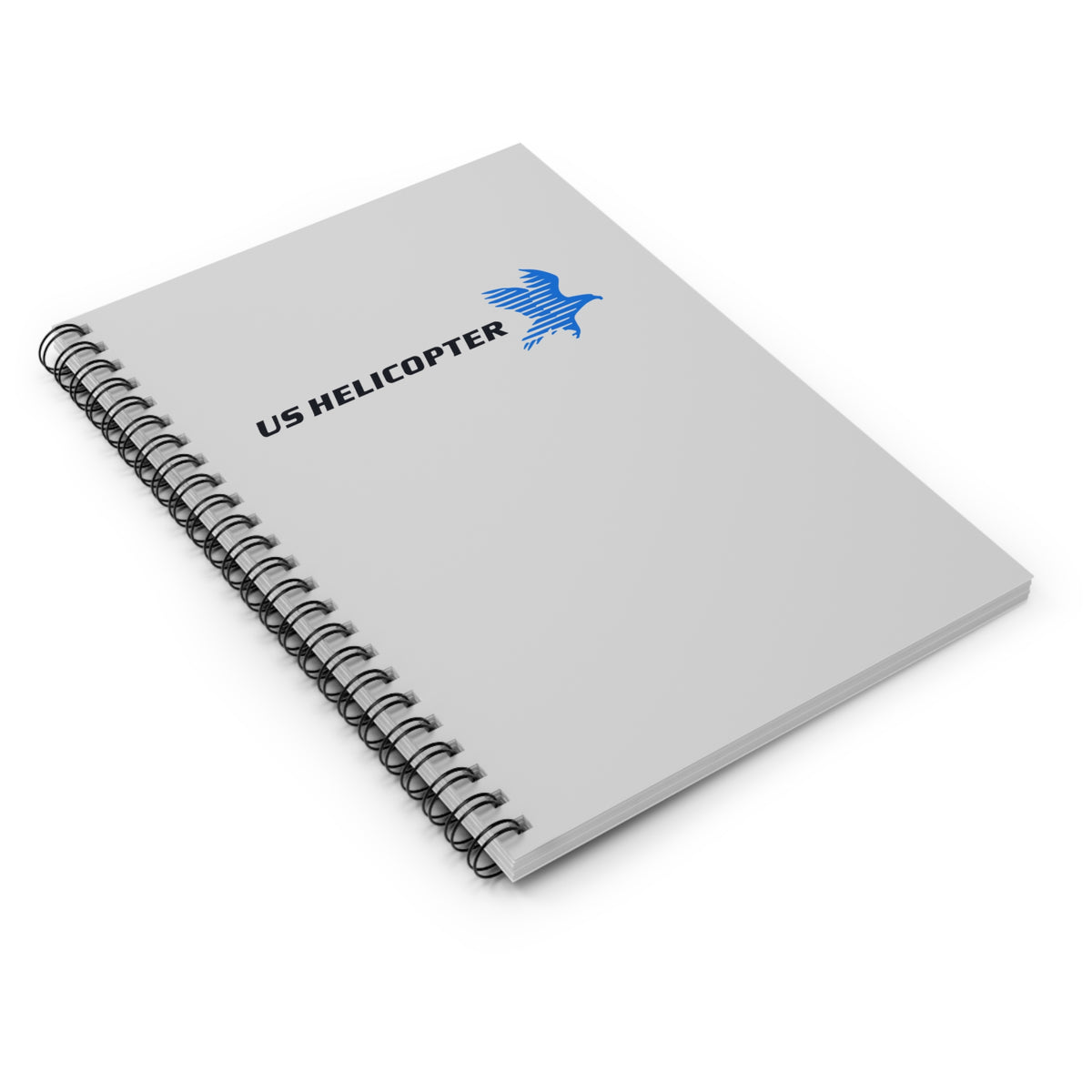 US Helicopter Spiral Notebook